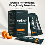 Exhale MG+ Magnesium Bisglycinate and Malate: Orange Citrus (14 × 5 g sachets)